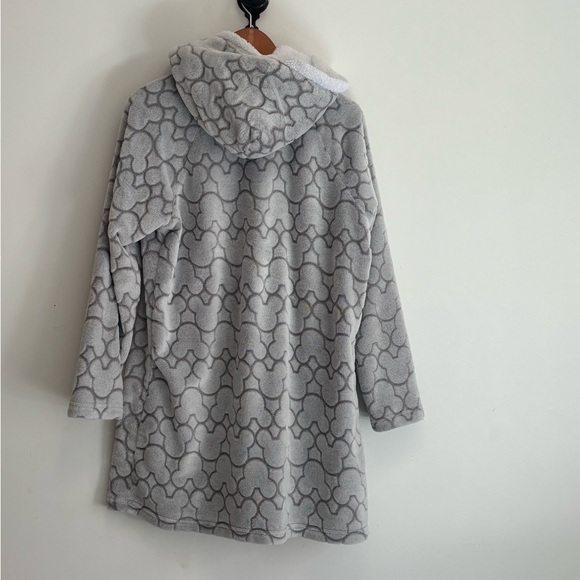 Disney Soft Gray Hooded Robe - Picture 3 of 5